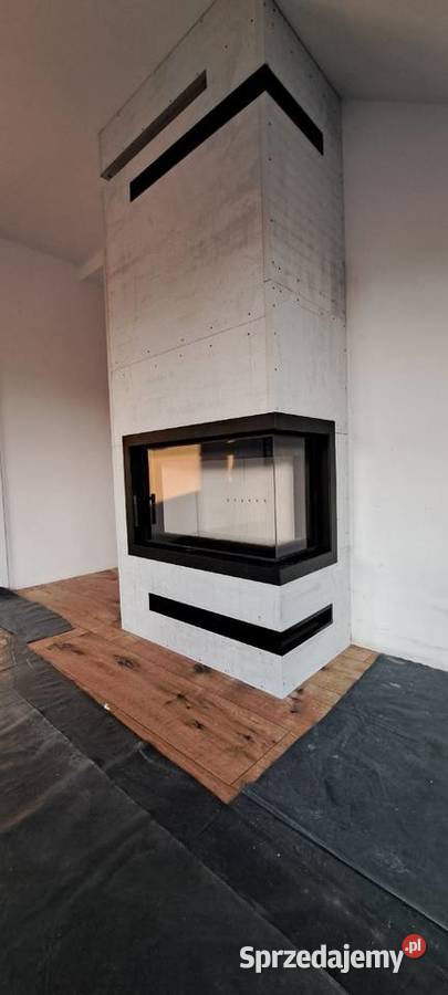 Kominek z Montażem Prosty Narożny Prawy Lewy Baranowo