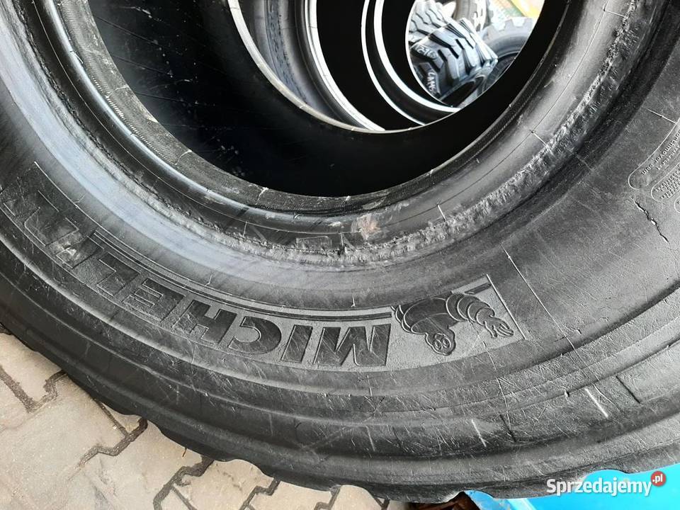 2x Opona używana przemysłowa 265R25 MICHELIN 26.5cale Zaścianki