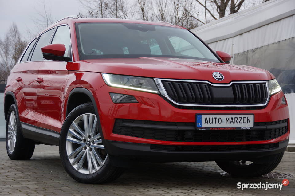Skoda Kodiaq 20 TDI CR 190 4x4 7osób Webasto LED ASR (kontrola trakcji) Nowy Sącz