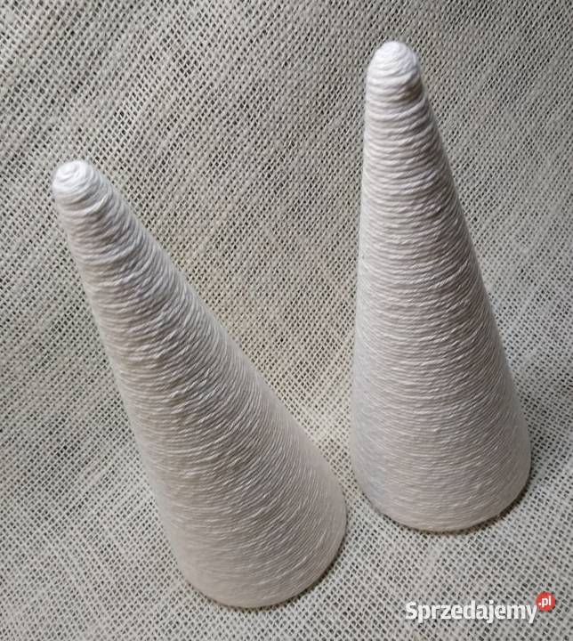 Stożek Styropianowy Baza Choinka Ozdoba Sznurek pomorskie Gdańsk