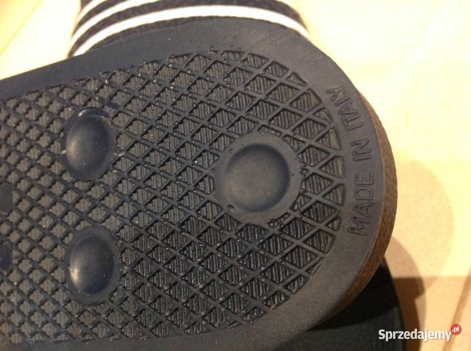 Adidas Klapki Granatowo Białe Męskie 10 44 44 23