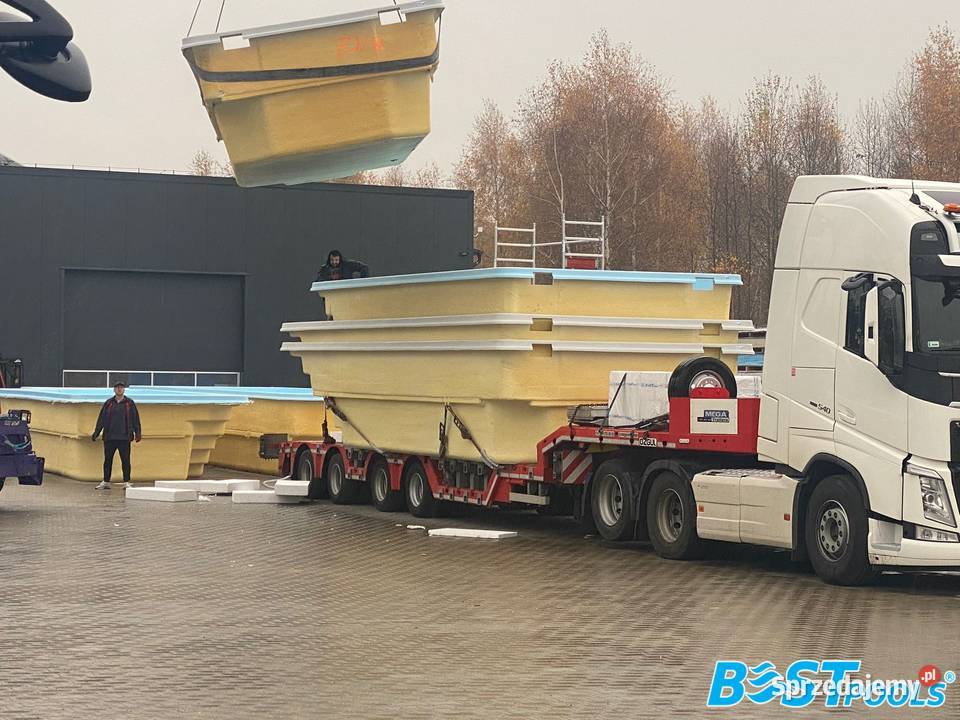 Basen ogrodowy IBIZA 7x32x155m układ Baseny i oczka wodne Szydłowiec