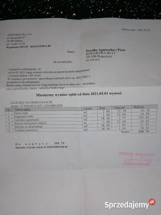 Mieszkanie do wynajęcia 384 m2 parter parter Ropczyce