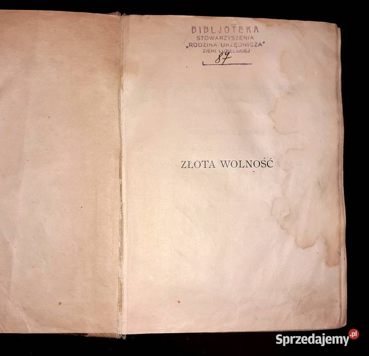 Ksiązki starodruki z XIX i XX wieku Lublin