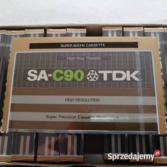 Kaseta TDK SA C 90 Chrom 1979 r 10 sztuk Płyty i kasety