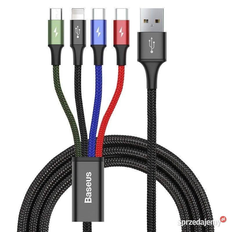 Kabel USB 4w1 2xUSBC Pawłowice