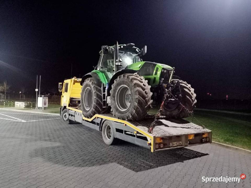 Autolaweta Laweta Holowanie Transport Maszyn Stryków