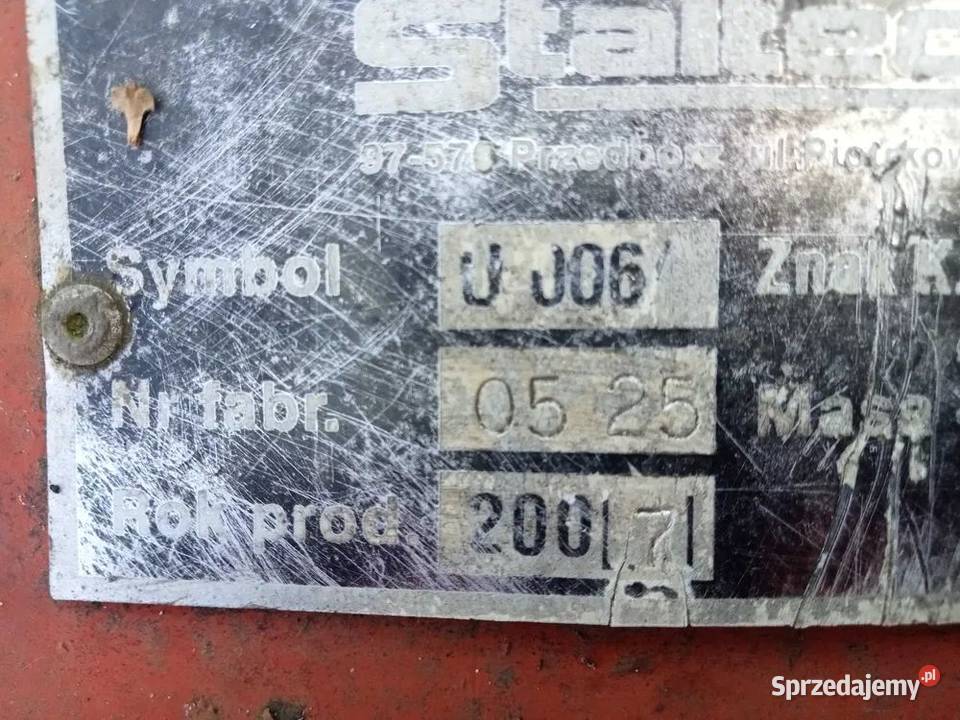 Pług zagonowy STALTECH U006 4skibowy