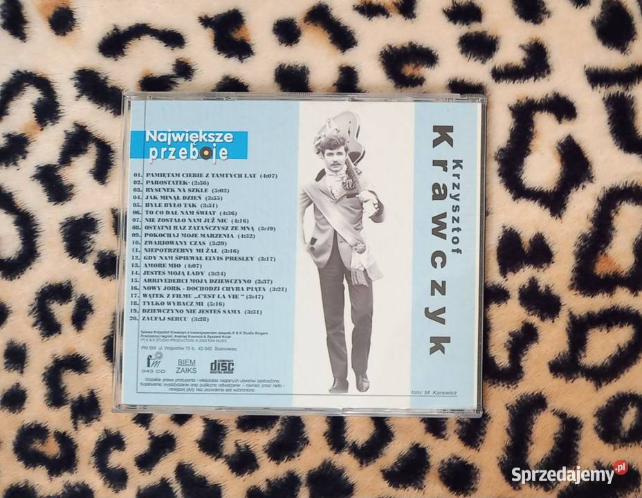 Płyta CD Krzysztof Krawczyk Największe przeboje Kraków sprzedam