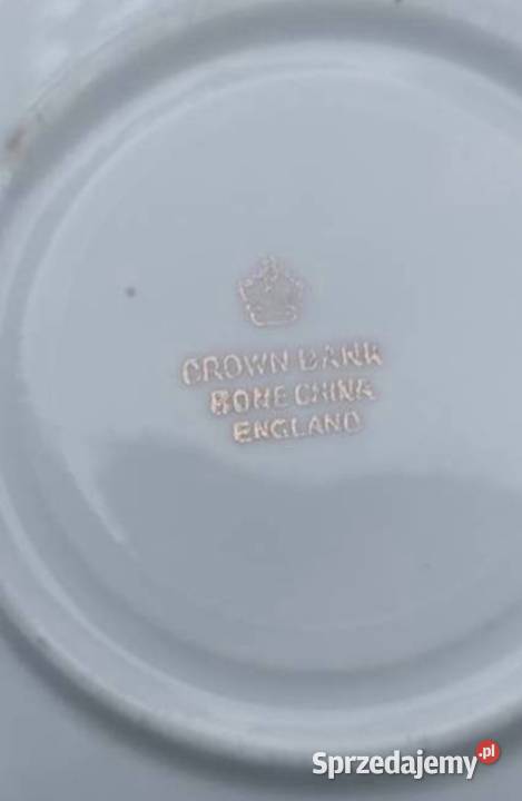 Angielska porcelana kostna ze scenkami łódzkie Pabianice