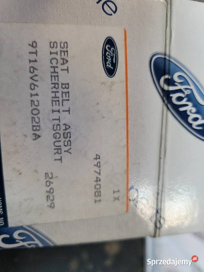 Pas Ford Connect 9T16V61202BA 4974081 1945484 dostawcze
