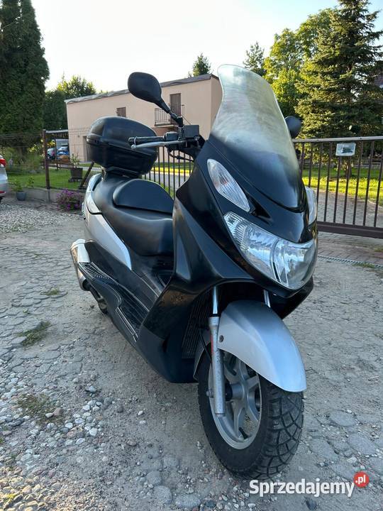 Suzuki Burgman 125 2004 2 kluczyki Kufer pas napędowy pomorskie Bobowo sprzedam