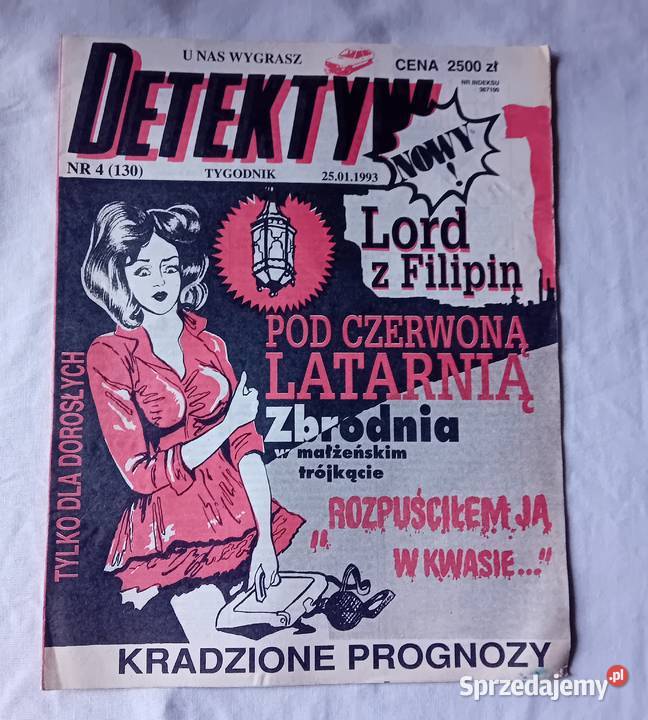Tygodnik Nowy Detektyw 4 130 1993 r sprzedam