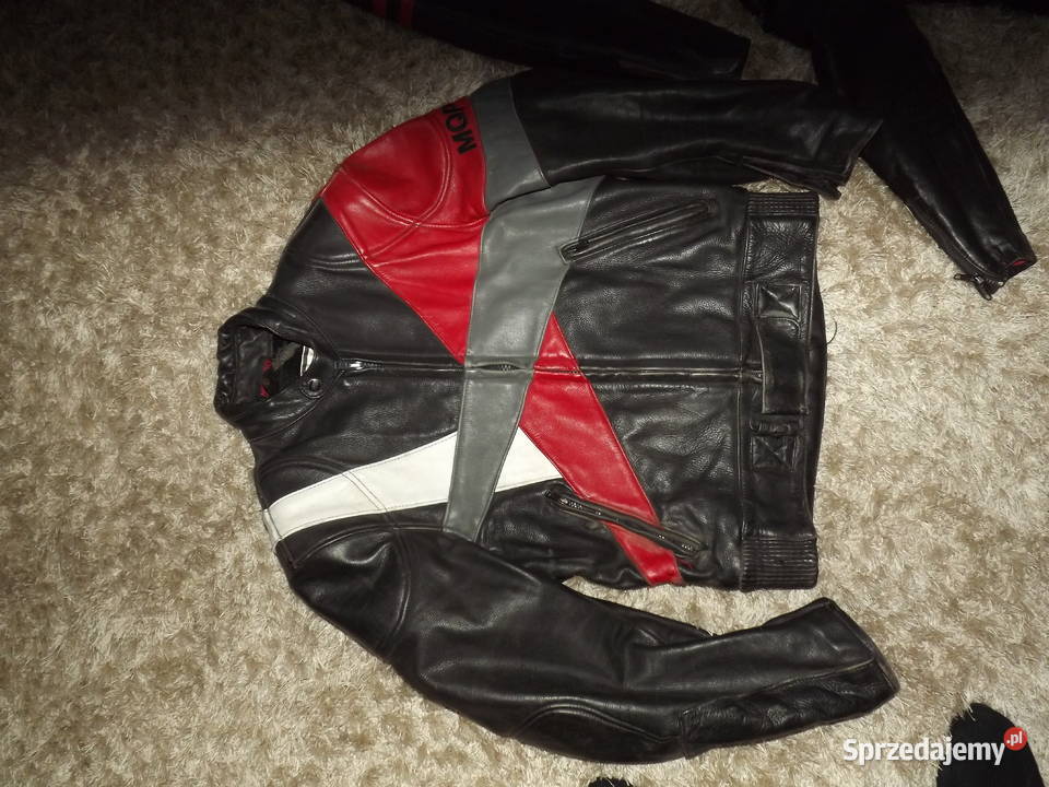 Skórzana kurtka motocyklowa 3 tanio