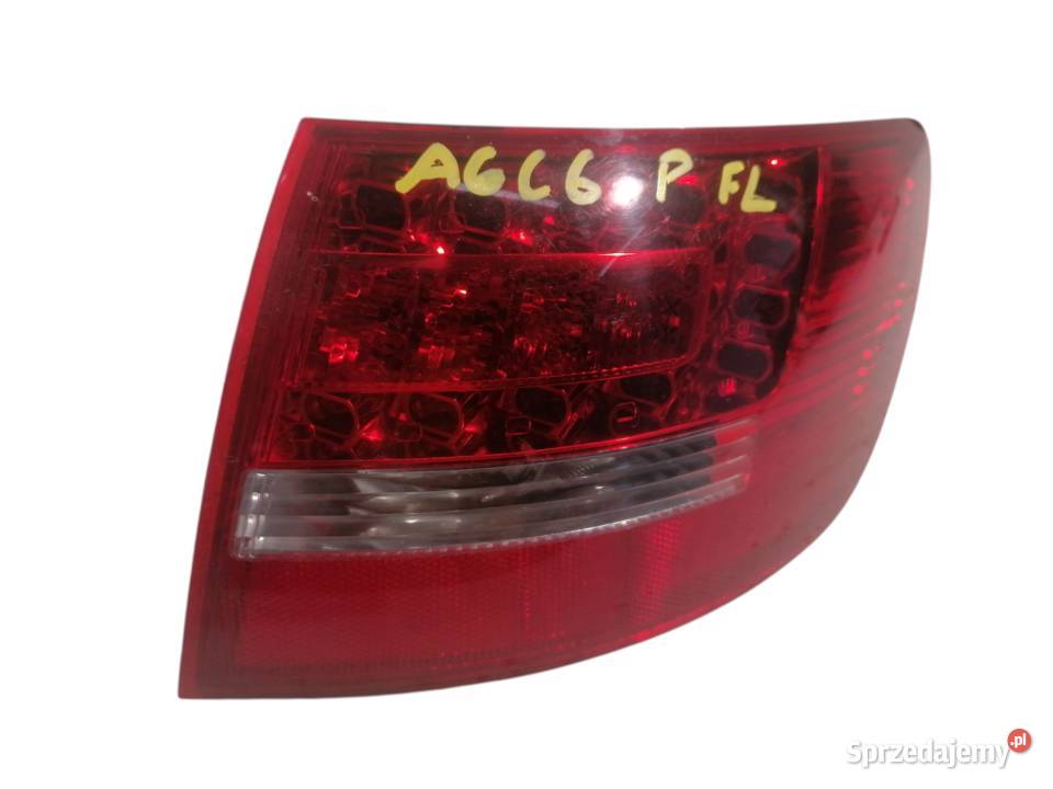 LAMPA PRAWA TYLNA TYŁ AUDI A6 C6 LIFT 4F9945096E Lampy przednie