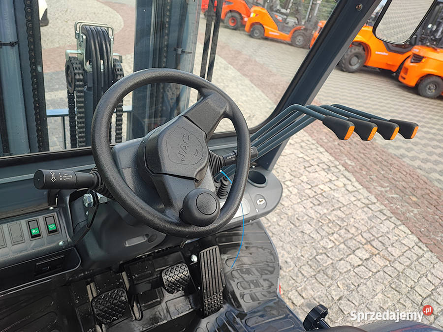 Wózek widłowy JAC CPQYD25 25 t triplex 5 m LPG Kęty