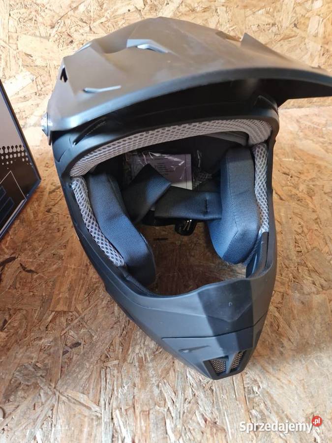 Kask Full Face SBike 4S05 BlackBlue Model KA072 Głogowa sprzedam