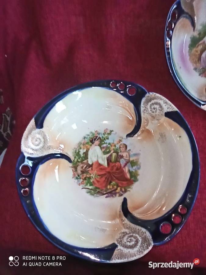 Patera ze scenką Piknik
w lustrze misa z ażurem Gdańsk