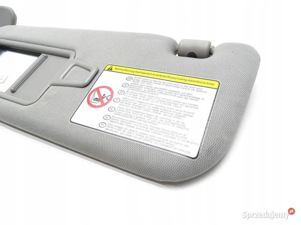 OSŁONA PRZECIWSŁONECZNA DASZEK DASZKI LEWY PRAWY osobowe