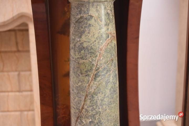 Piękne Kolumny Postumenty Drewno Granit Brązowe Kraków