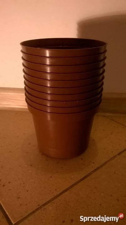 Doniczki produkcyjne okrągłe 13 09L 5 NOWE