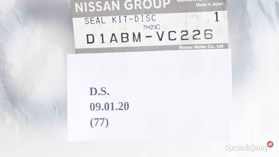 USZCZELNIACZE ZACISKU HAMULCA INFINITI FX45 FX37 Nowy Tomyśl