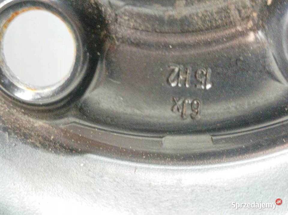 FELGA STALOWA R15 5X100 ET38 OC57MM 6JX15H2 VW