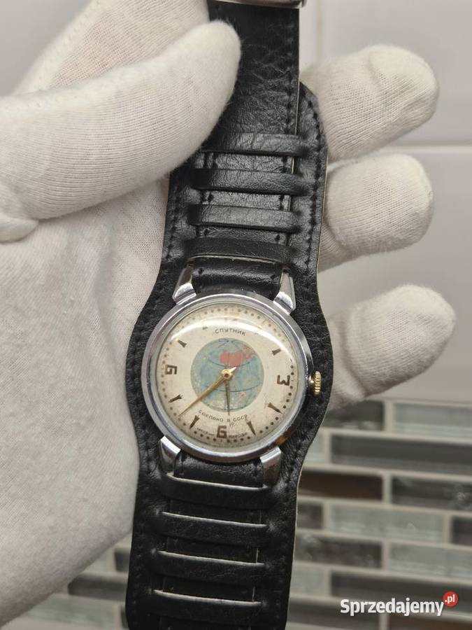 Radziecki zegarekSputnik lata 50 XX w