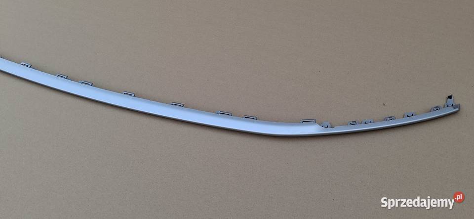 AUDI A6 C8 SLINE LISTWA NAKŁADKA ZDERZAKA PRZÓD Bieleń