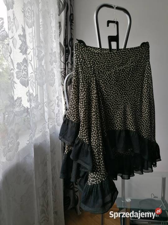 ASYMETRYCZNA SPÓDNICZKA Z FALBANAMI ANASTACIA Spódnice i sukienki Łódź