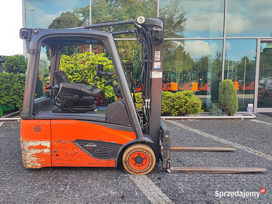 Wózek widłowy elektryczny Linde E1602 16 t Wózki widłowe Kęty