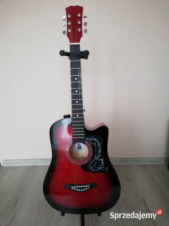 Sprzedam nowiutką gitarę akustyczną akustyczna Gitary i akcesoria łódzkie Tomaszów Mazowiecki
