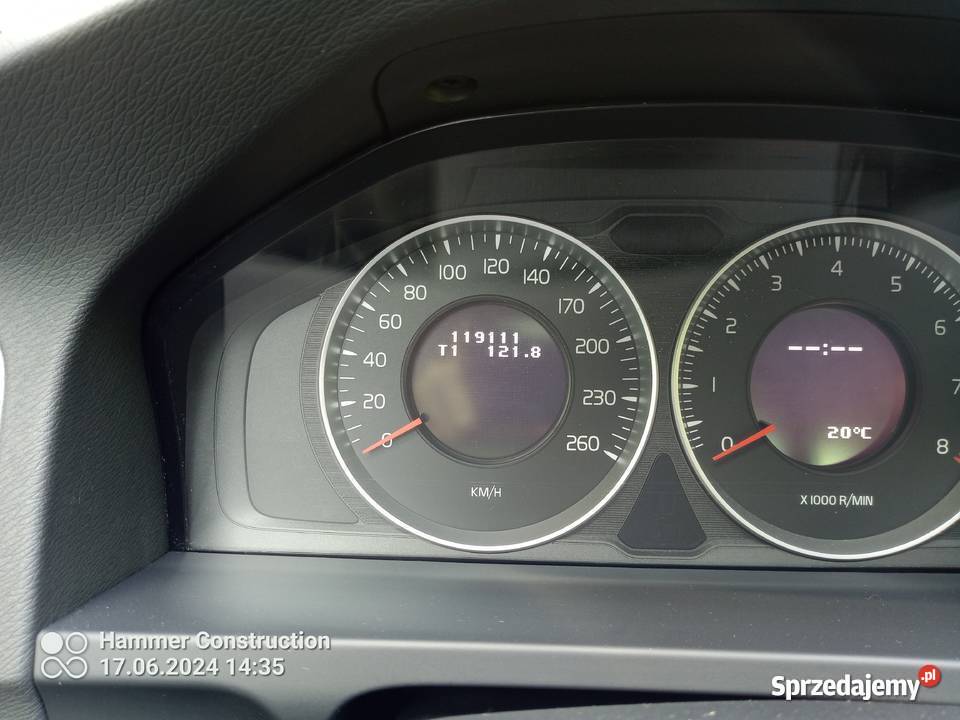 VOLVO S60 20 BENZYNA 203 SKRZYNIA AUTOMAT 119 Głogów Małopolski