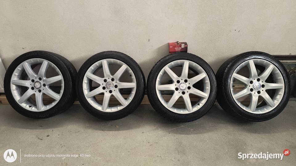 Mercedes CLK c klasa i inne 5x112 felgi opony Bielsko-Biała sprzedam