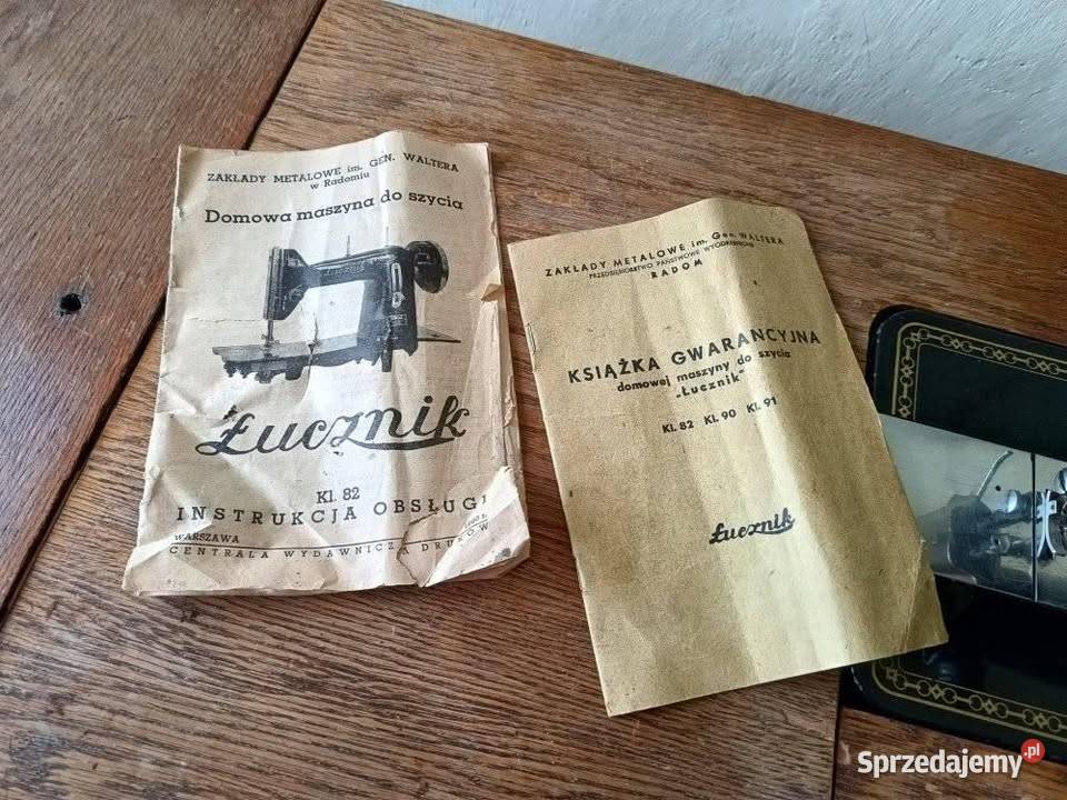 Stojąca Maszyna do szycia Łucznik Lębork sprzedam