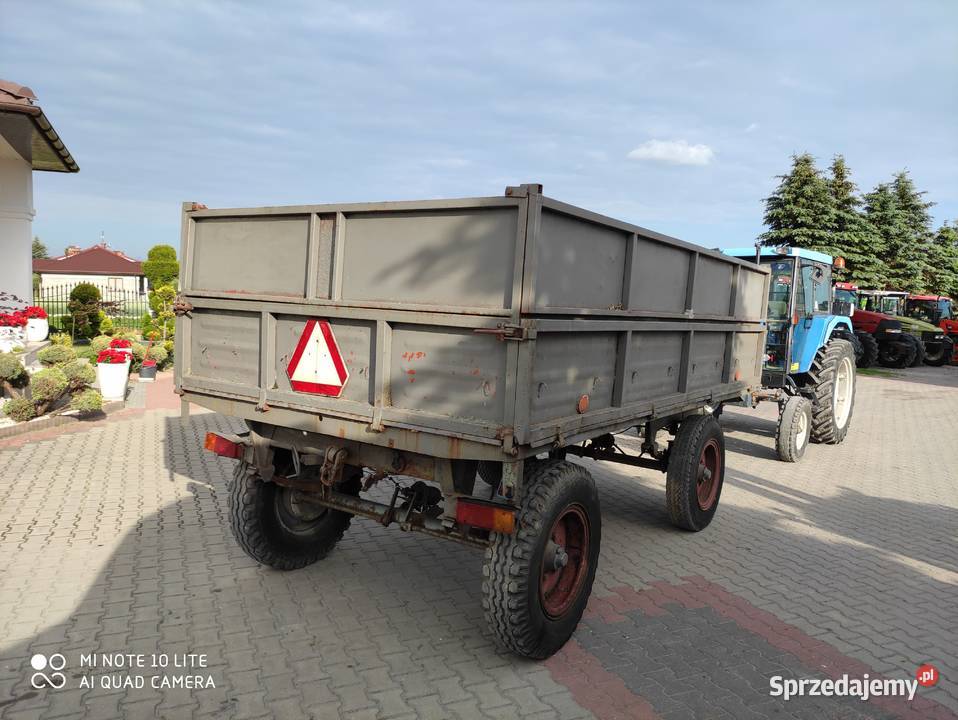 Przyczepa rolnicza Autosan D46 sztywna podwójne Radom