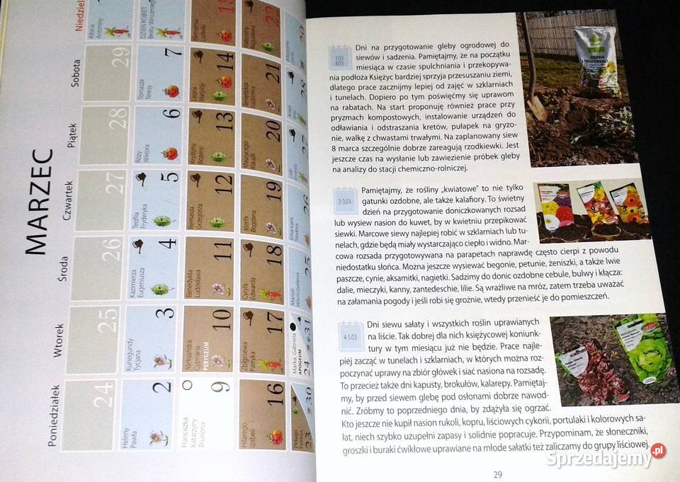 Wpływ księżyca 2020 Poradnik ogrodniczy Witold Chełm