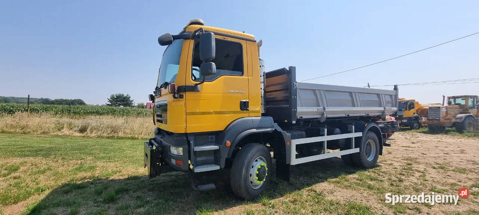 Wywrotka MAN TGM 18250 2w1 Pługopiaskarka Kiper Wywrotki Markowice