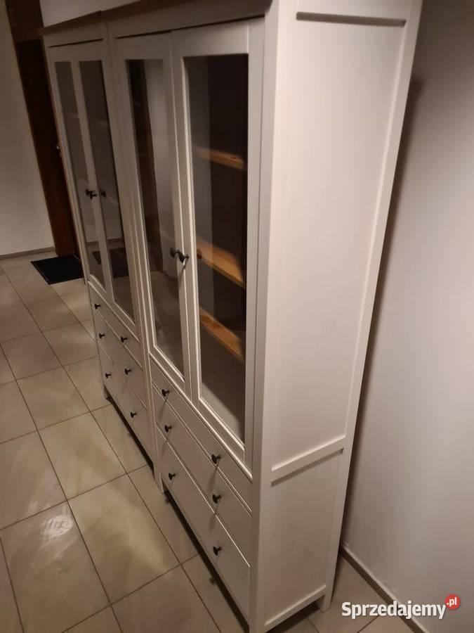 IKEA HEMNES witryny sosnowe komplet Darmowa