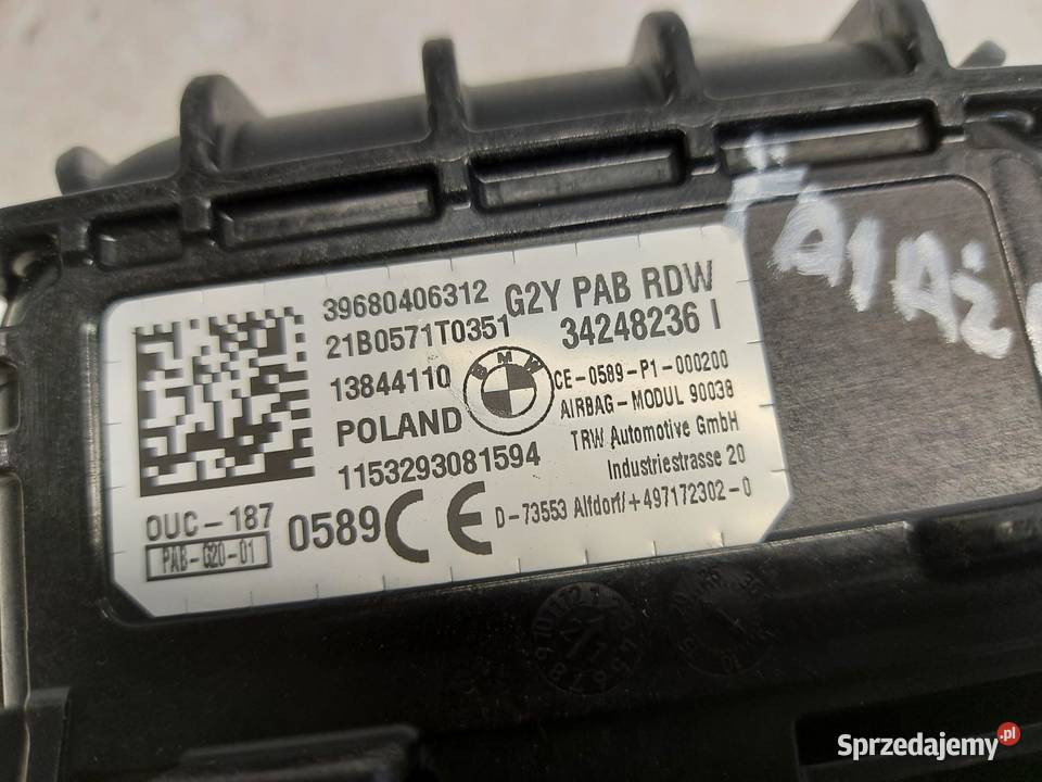 BMW G23 G22 M440i Cabrio Poduszka powietrzna osobowe sprzedam