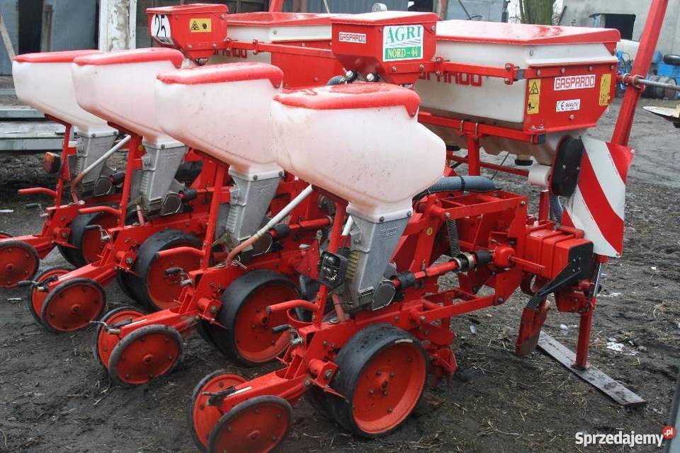 Siewnik gaspardo 4 rzędy talerzowy Sadzenie/siewniki Tarnówka Wiesiołowska