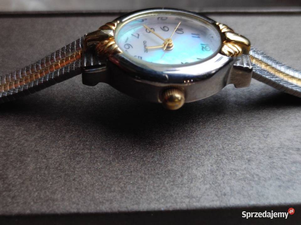 biżuteryjny damski zegarek srebrna złota Kielce