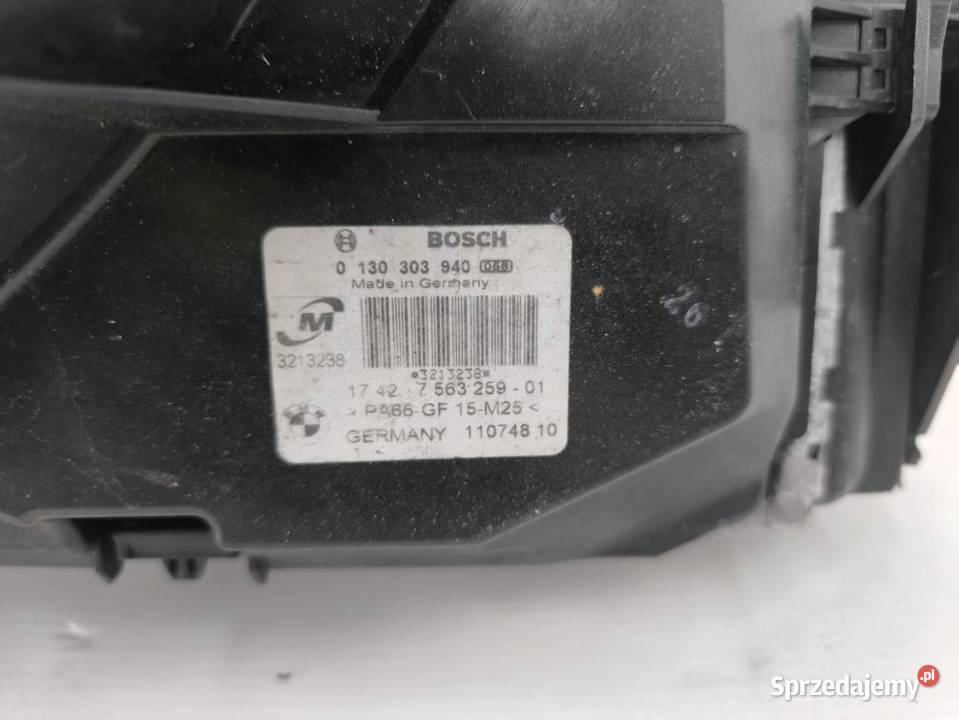 KOMPLET CHŁODNIC CHŁODNICE WENTYLATOR BMW 1 E87 osobowe wielkopolskie sprzedam