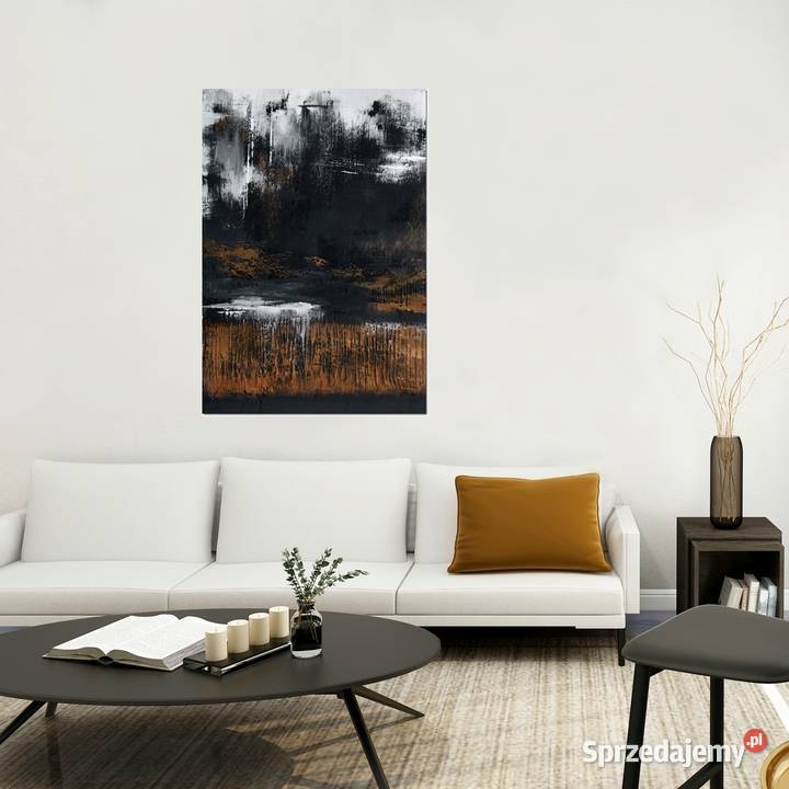 Tierra el Fuego obraz abstrakcyjny nowoczesna Malbork