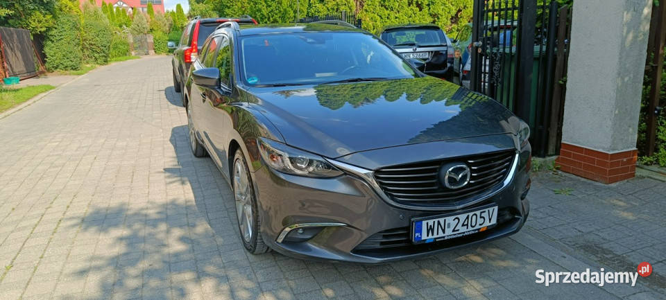 Mazda 6 20 SKYACTIVG Nakama 165 automatstan III kurtyny powietrzne mazowieckie Warszawa