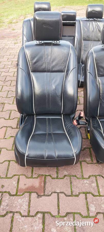 Fotele komplet grzane wentylowane JAGUAR XJ X351 Szczecin sprzedam