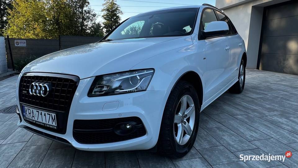 Audi Q5 krajowy bezwypadkowy pełny serwis SLine tempomat Motoryzacja Kraków
