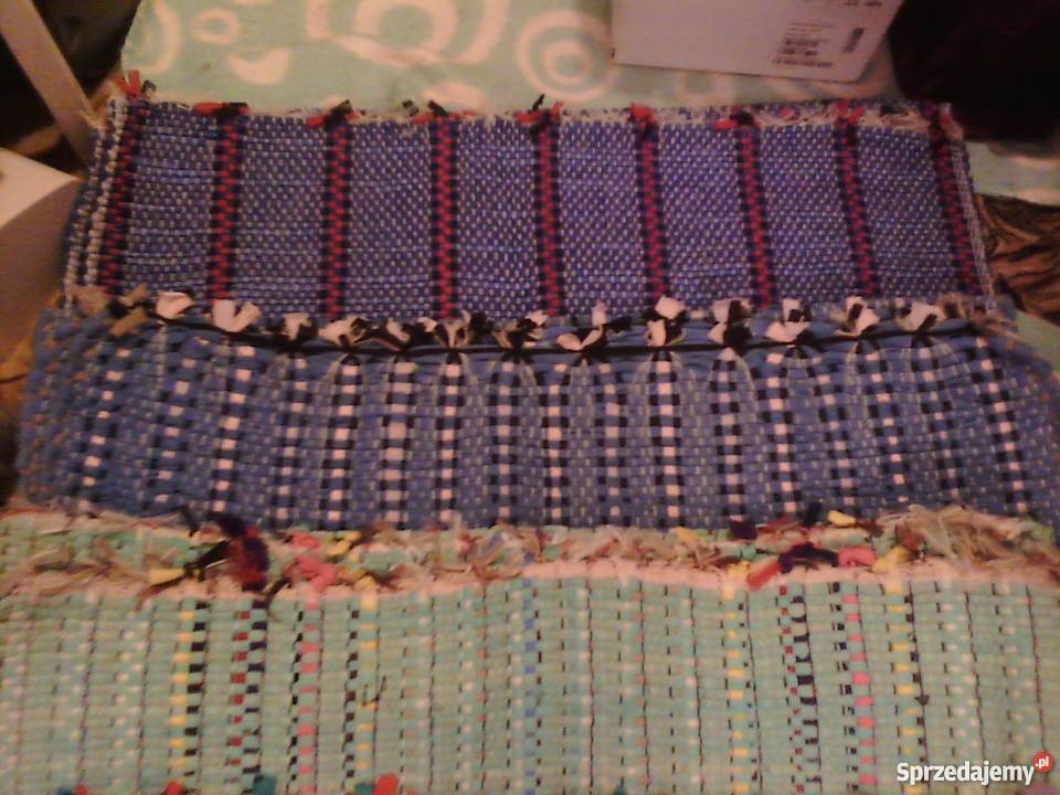Chodniki kurpiowskie tkane na krosnach mazowieckie