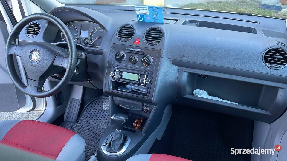 VW CADDY NIEPEŁNOSPRRAWNYCH