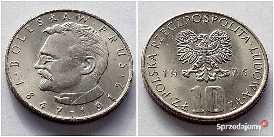 10 Bolesław Prus 1975 r stan Sierakowice